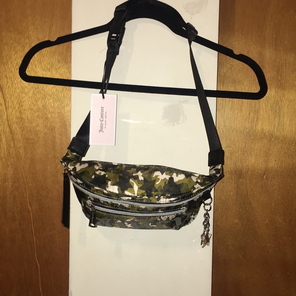 💚 NWT Juicy Couture Star Studded Belt Bag - Picture 6 of 8